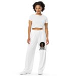 All-over print unisex wide-leg pants